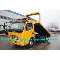 2015 EuroIII or EuroIV Factory Price Dongfeng DLK 4 ton tow truck,4x2 towing truck